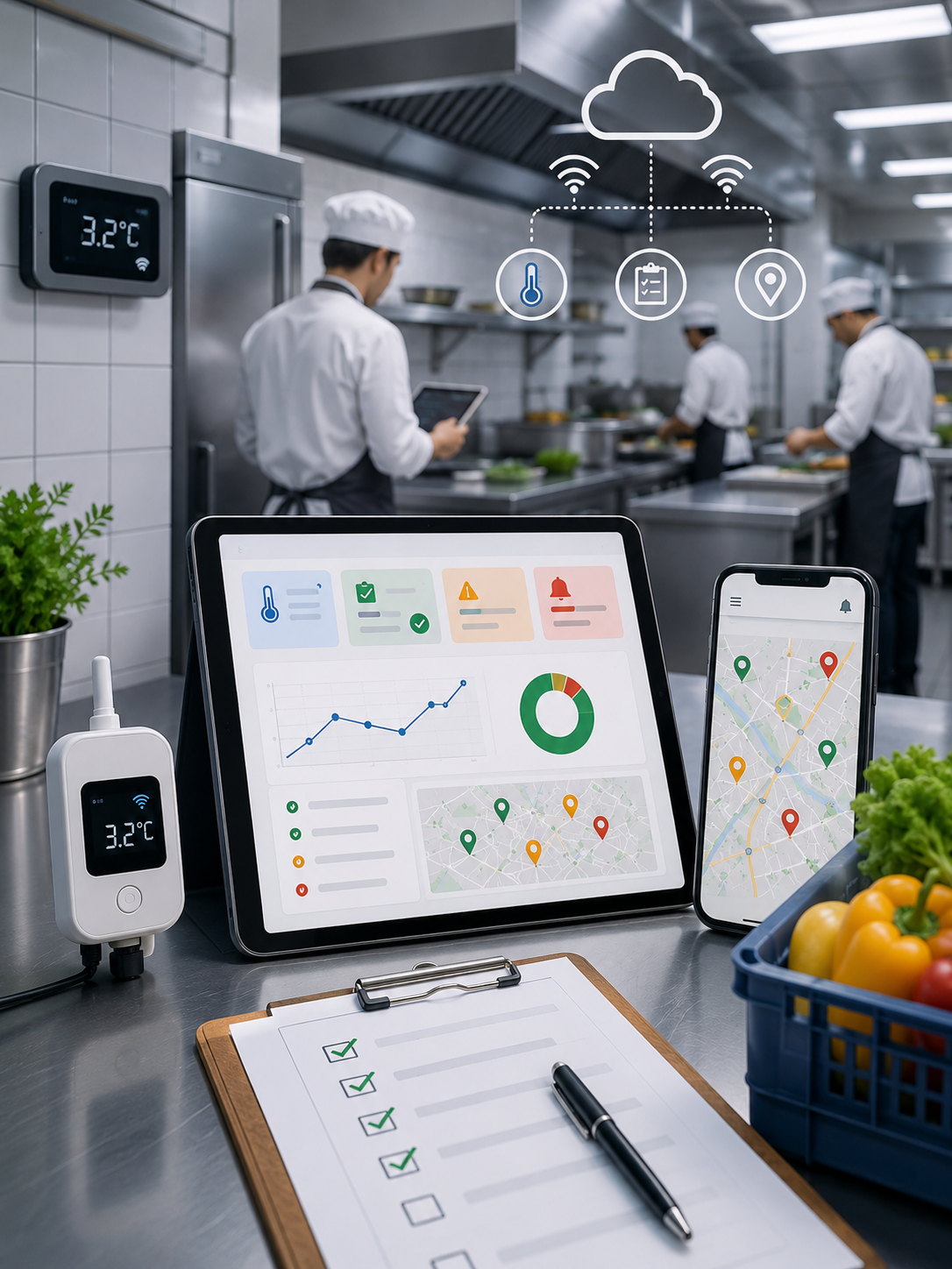 Commercial kitchen operations