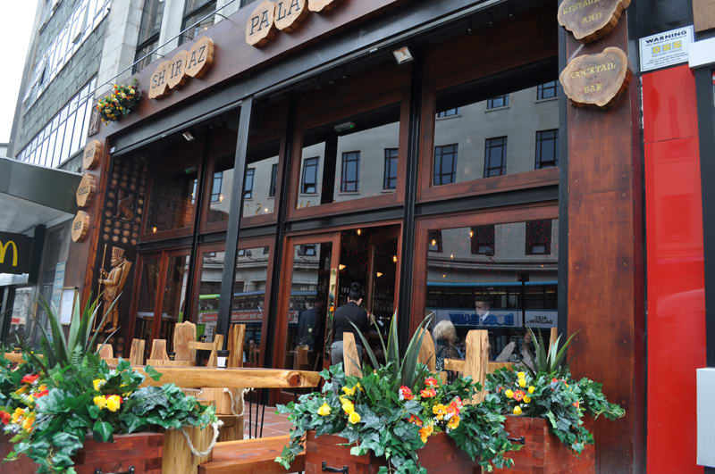 Shiraz Palace Mediterranean restaurant interior Liverpool