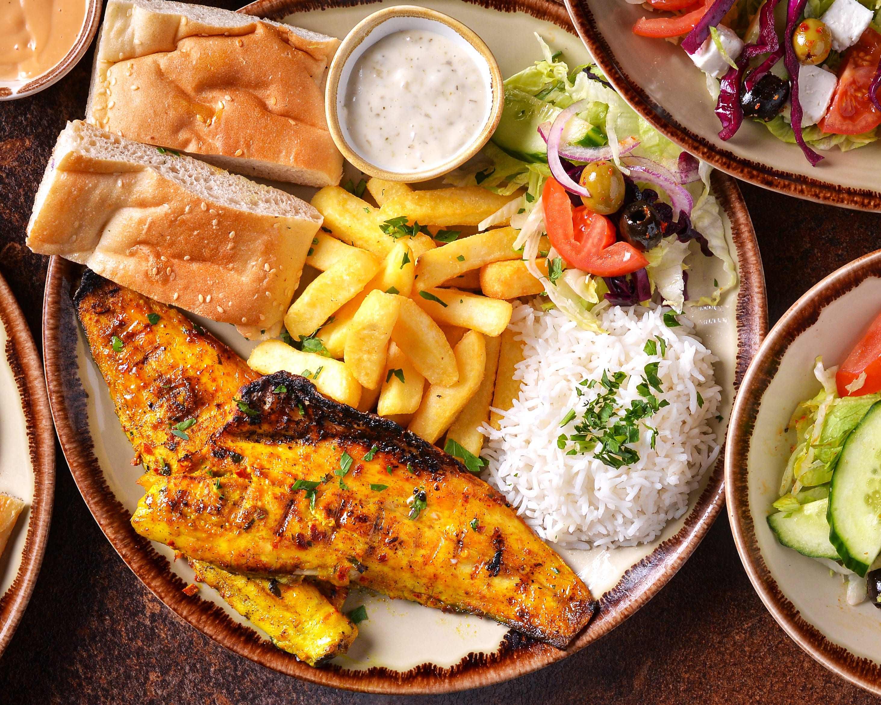 BBQ Chargrilled Fresh Fish
