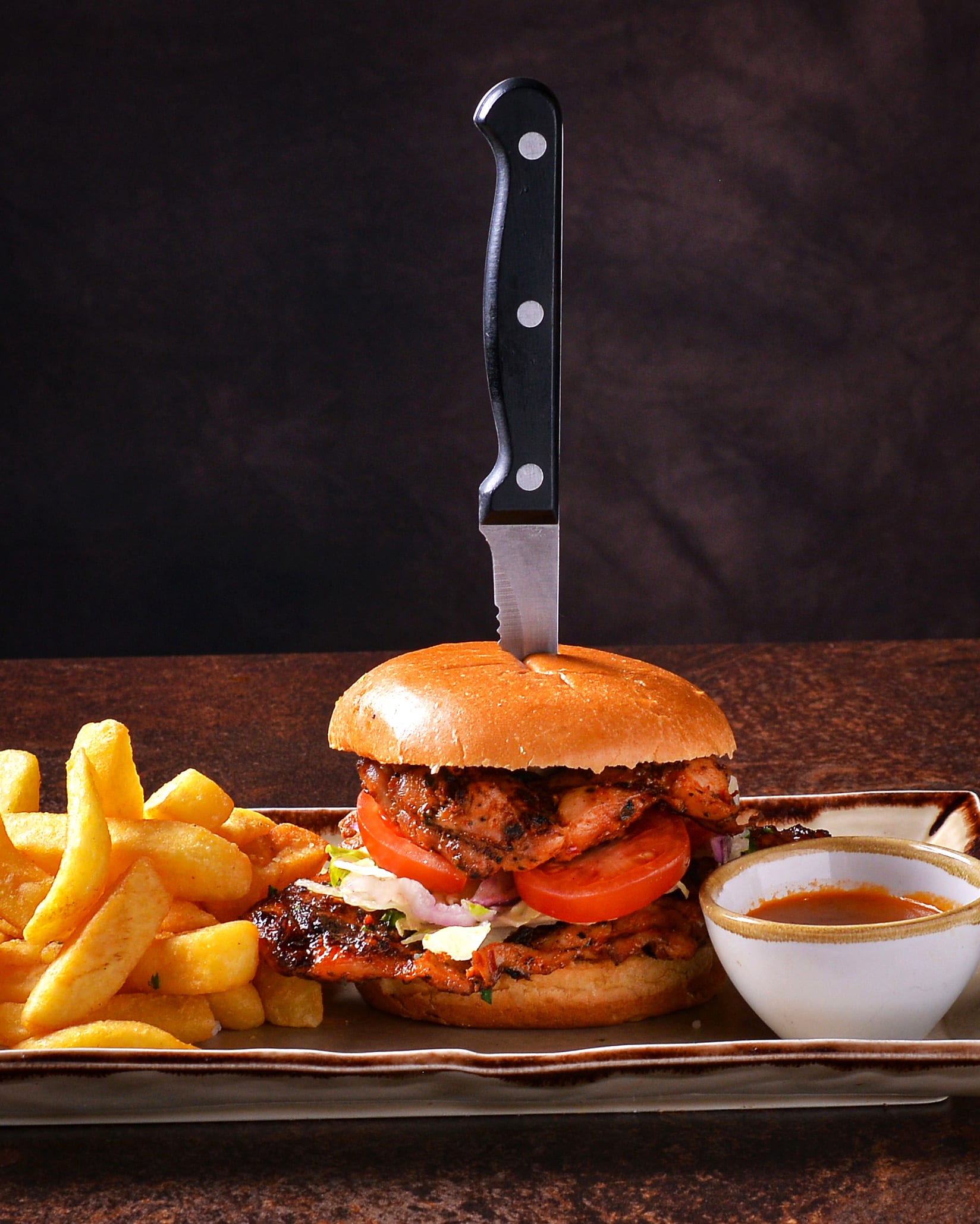Spicy Chicken Burger