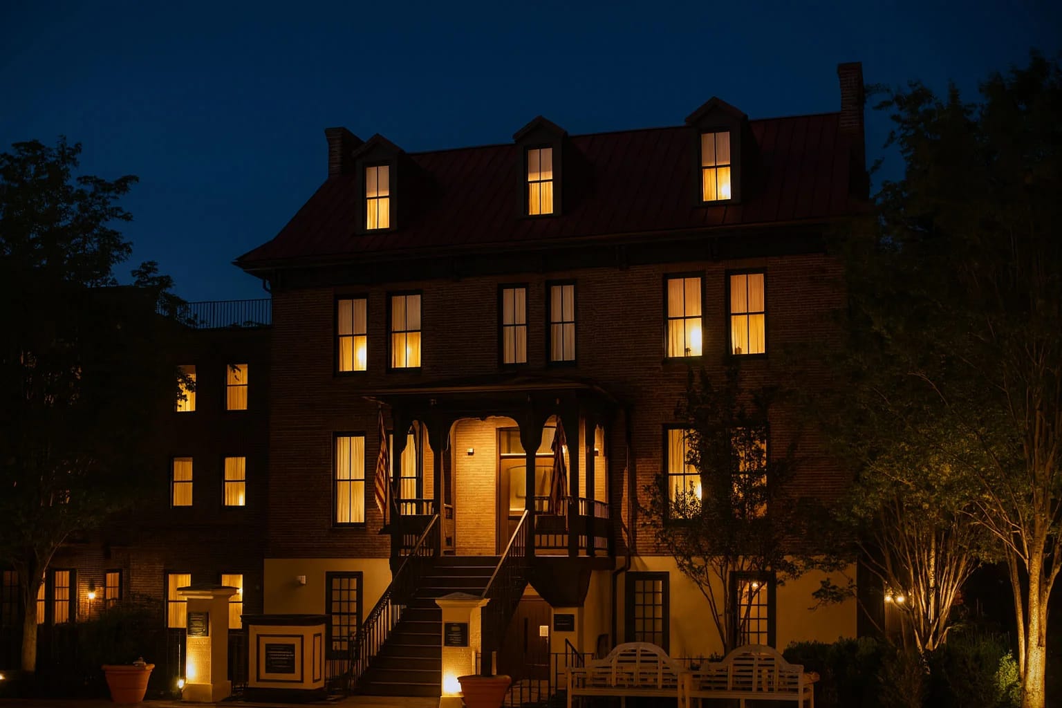 Haunted Governor Calvert House