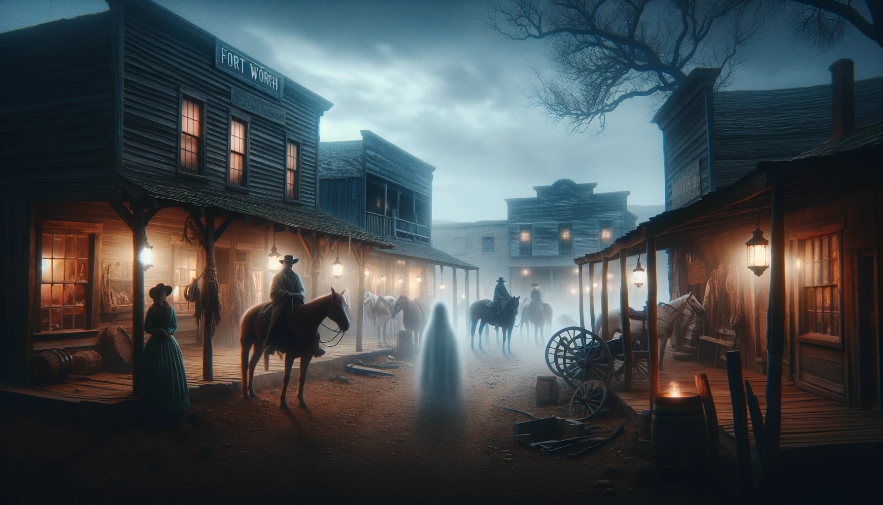 Lugares embrujados en Fort Worth - sitios históricos con actividad paranormal