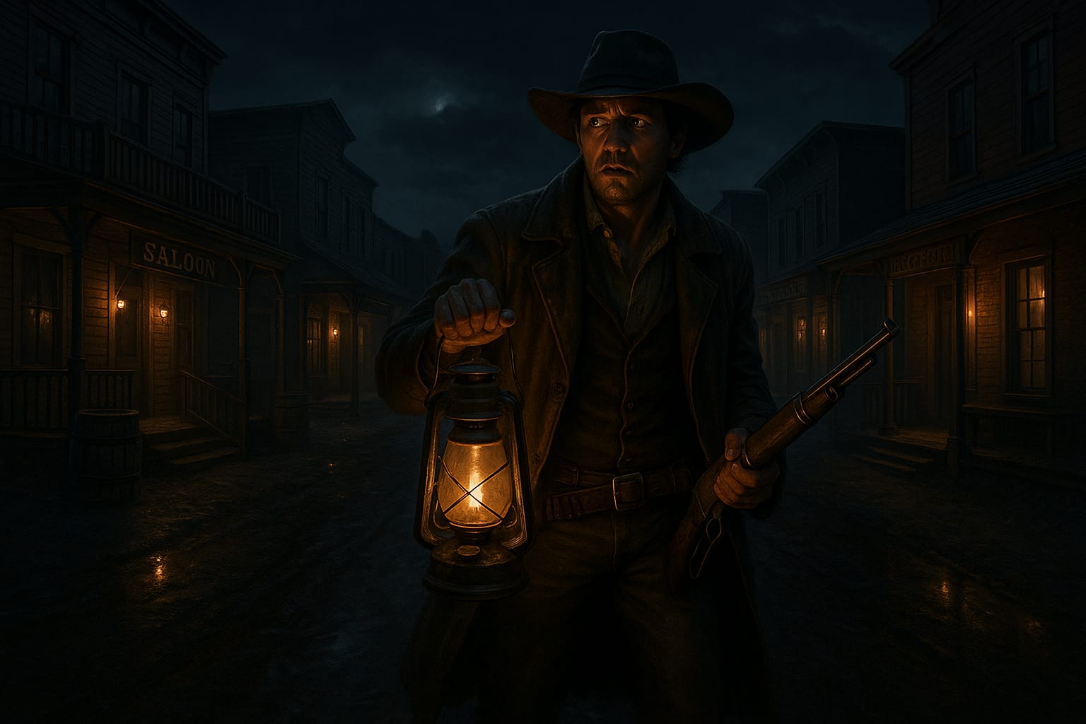 The Hell's Cowboys Ghost Tour - ghost tour group exploring haunted Fort Worth locations at night