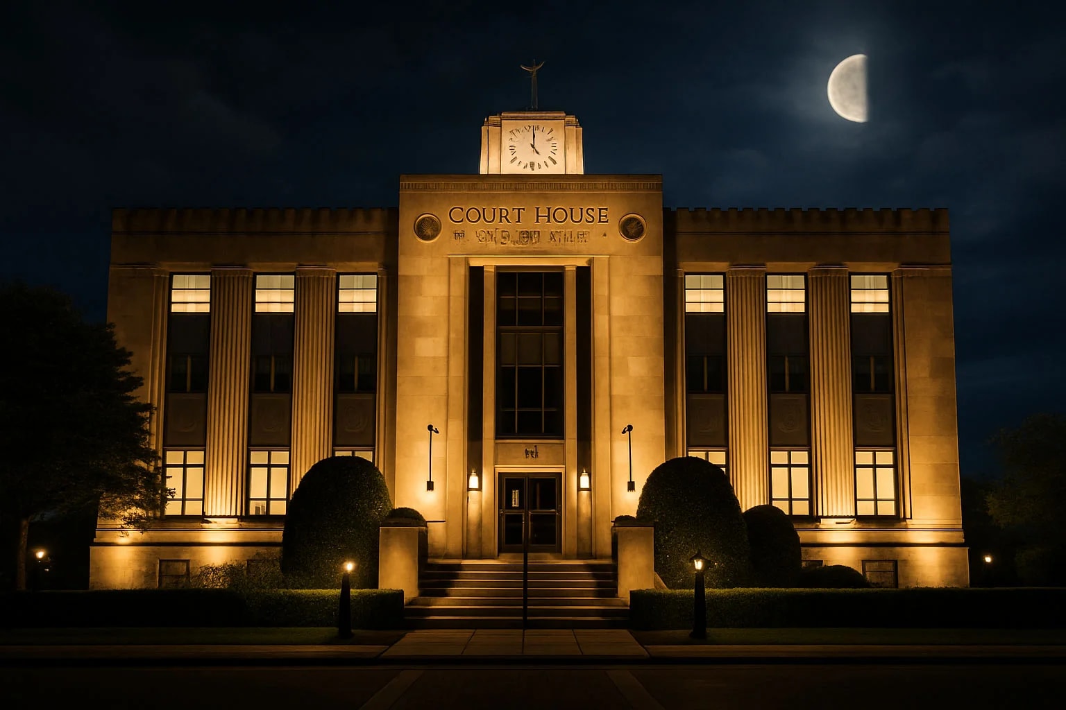 The Haunted Franklin Courthouse