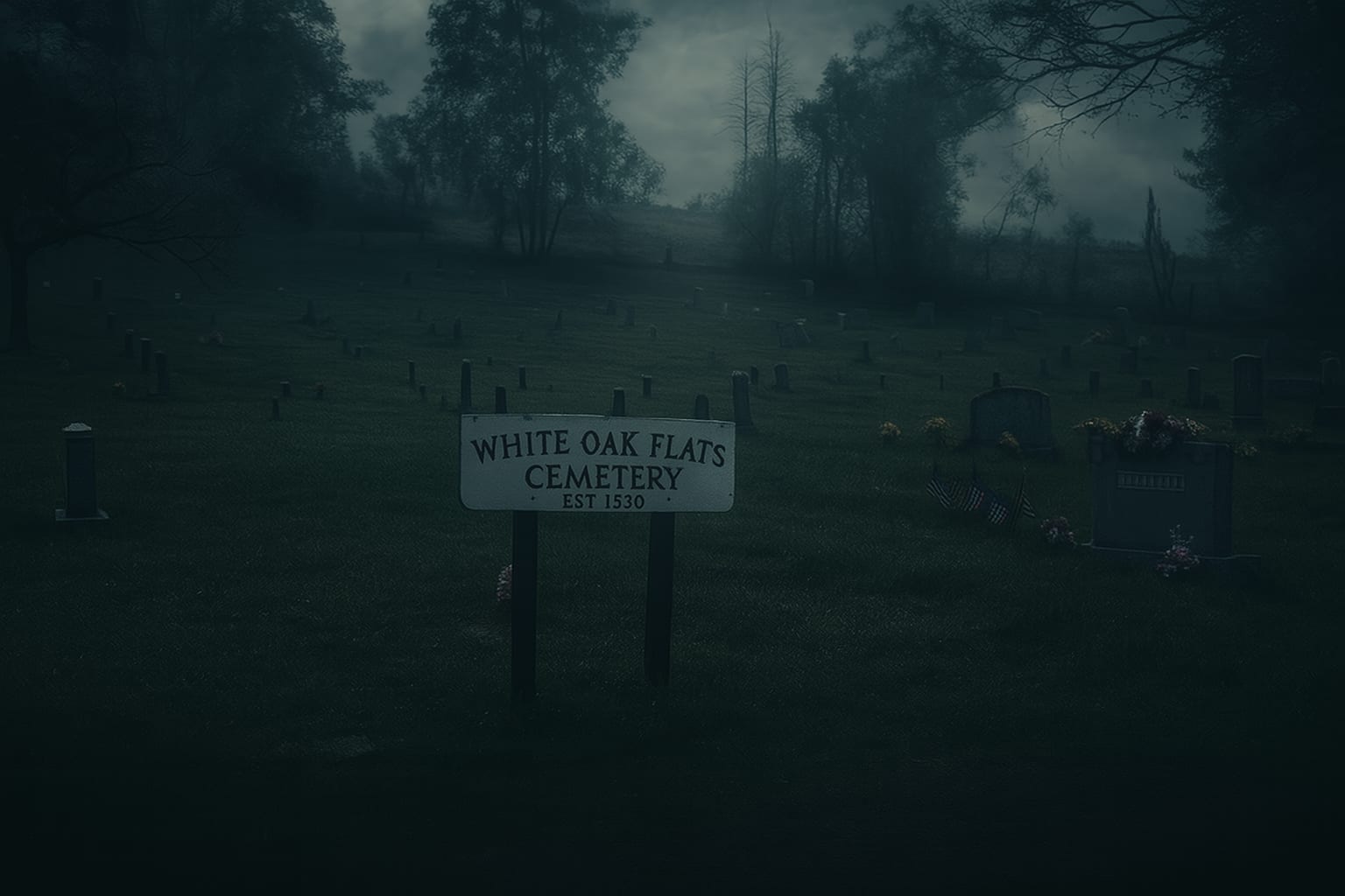 Los Fantasmas del Cementerio White Oak Flats