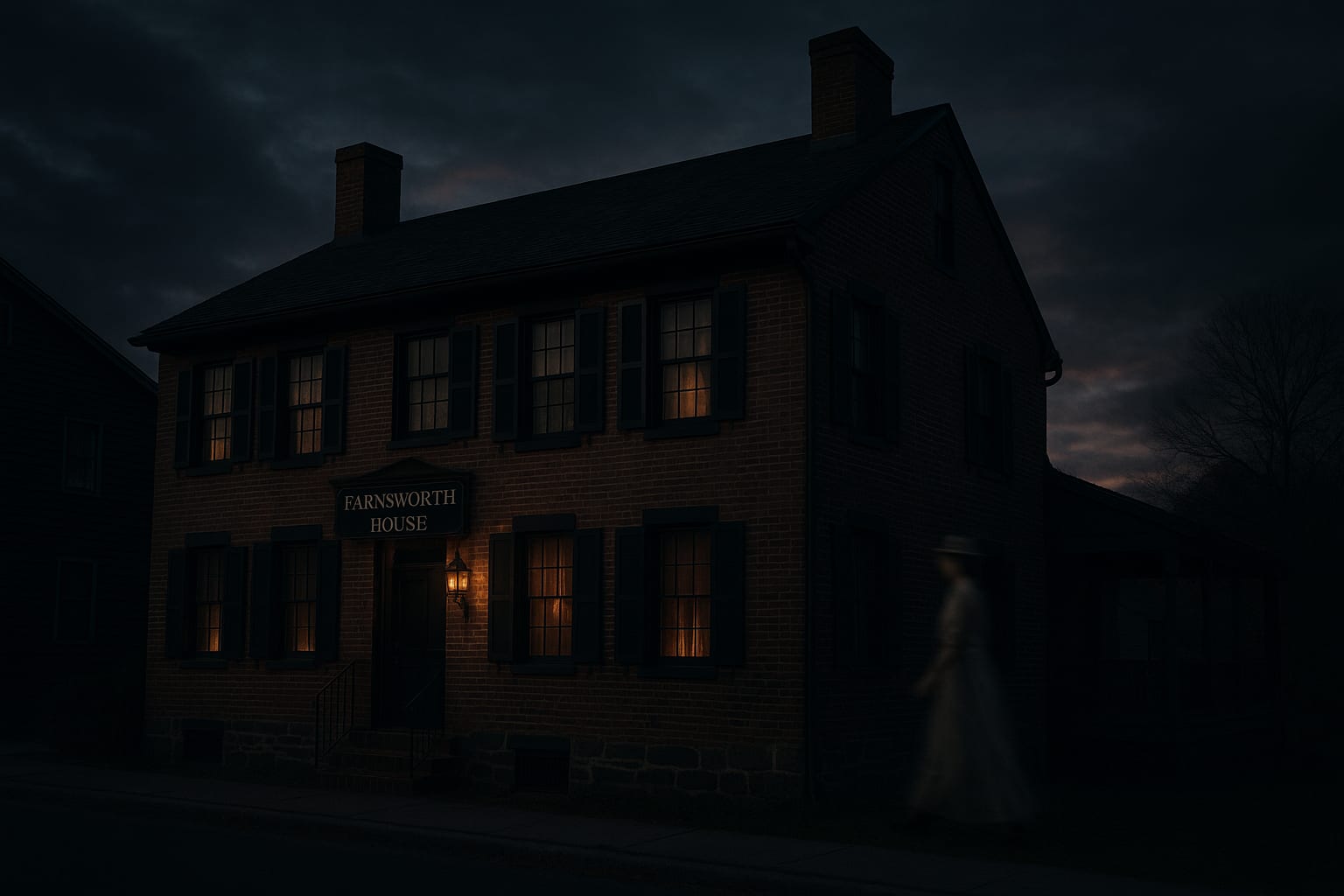 La Casa Farnsworth Embrujada