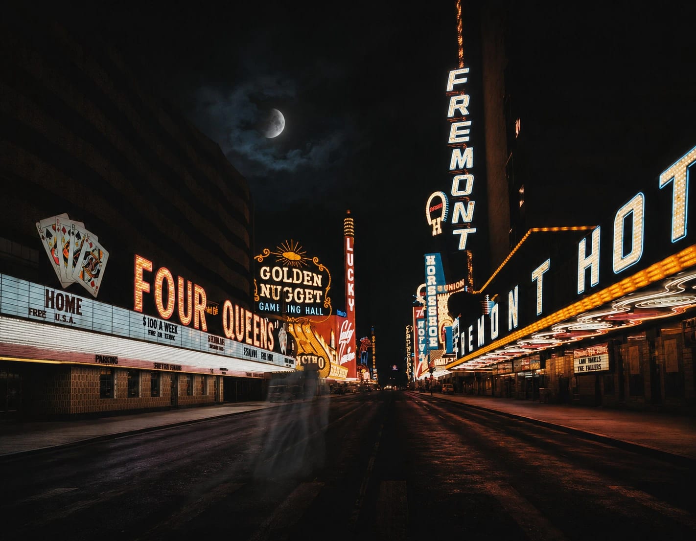 Las Vegas cityscape at twilight - backdrop for Ghost City Tours
