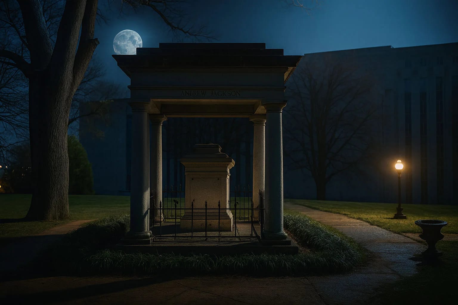 The Haunted Polk's Tomb