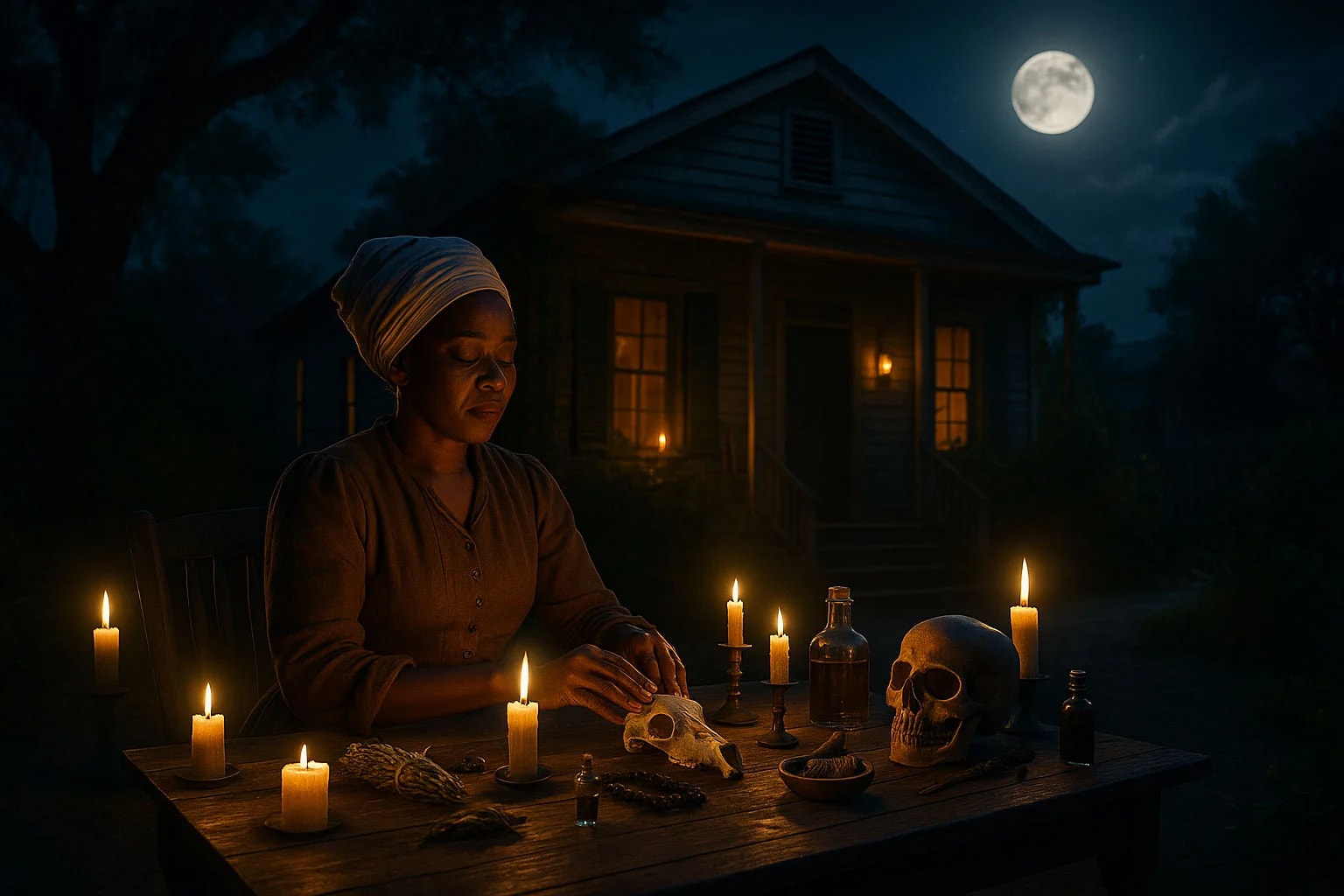 The Ghosts of Marie Laveau's House