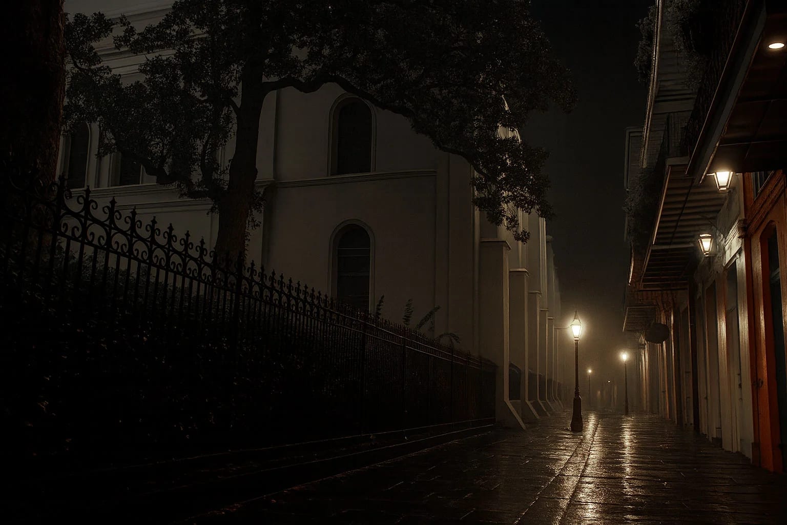 The Ghosts of Pirates Alley