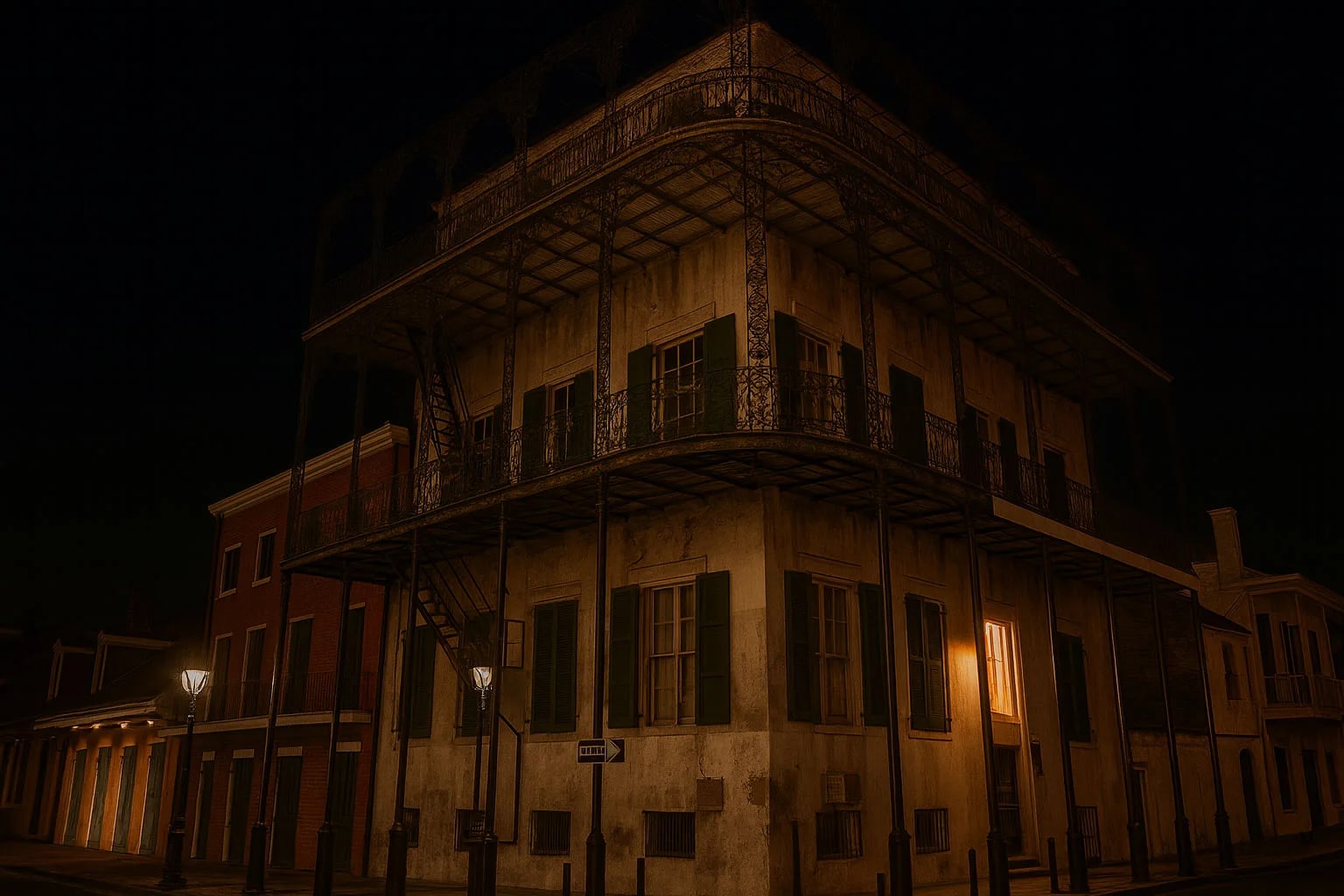 The Haunted Sultan's Palace in New Orleans