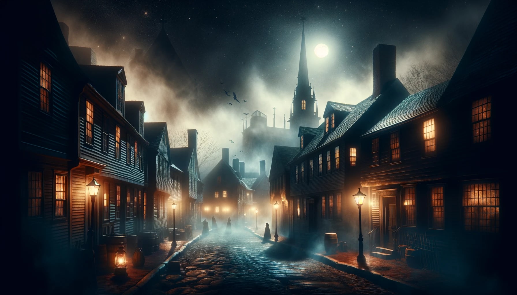 Haunted locations in Salem - historic sites with paranormal activity