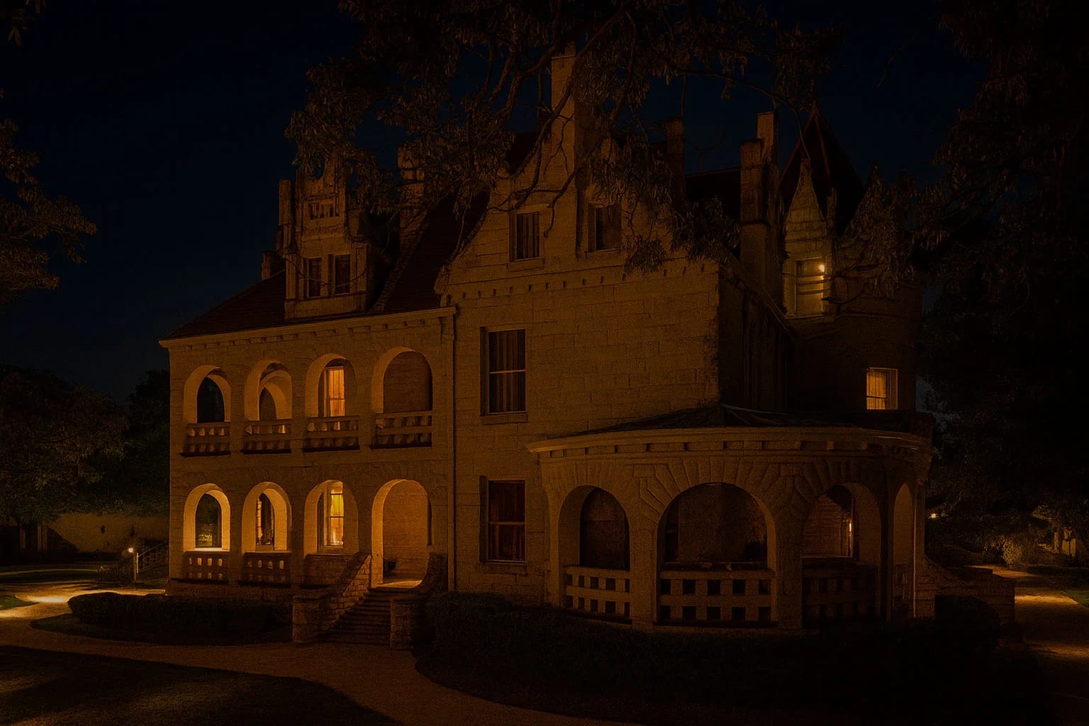 The Haunted Terrell Castle