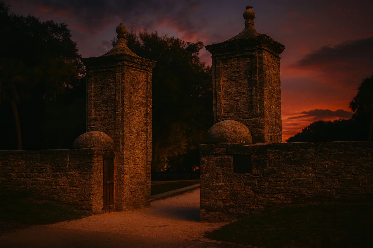 The Haunted Old City Gates