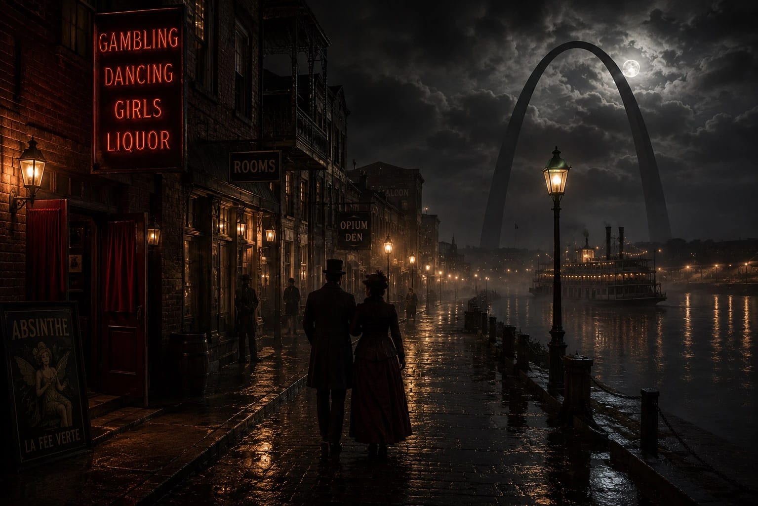 The Price of Temptation Ghost Tour - St. Louis's adults-only ghost tour through the River City's haunted history
