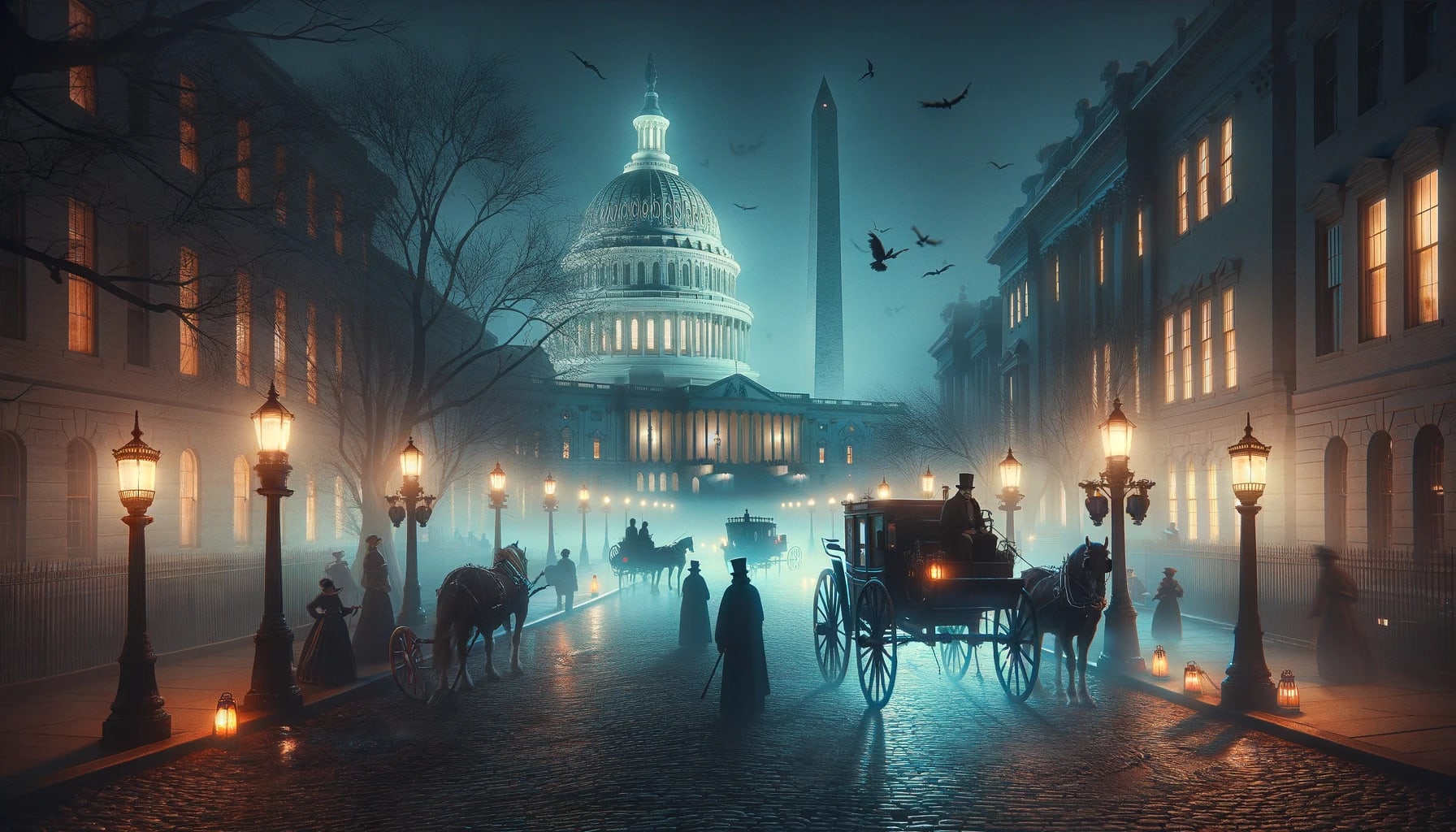 Haunted locations in Washington Dc - historic sites with paranormal activity