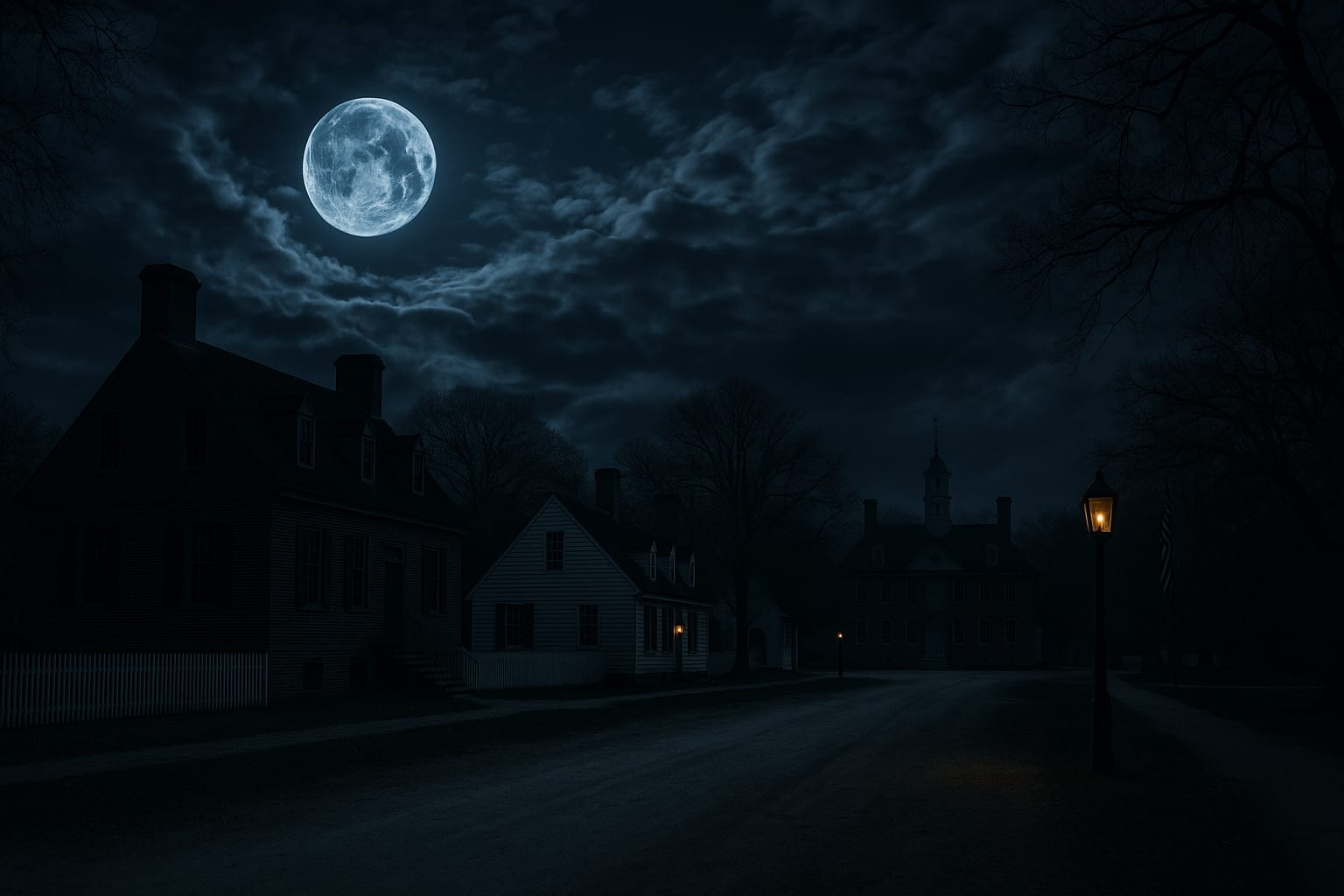 Haunted locations in Williamsburg - historic sites with paranormal activity