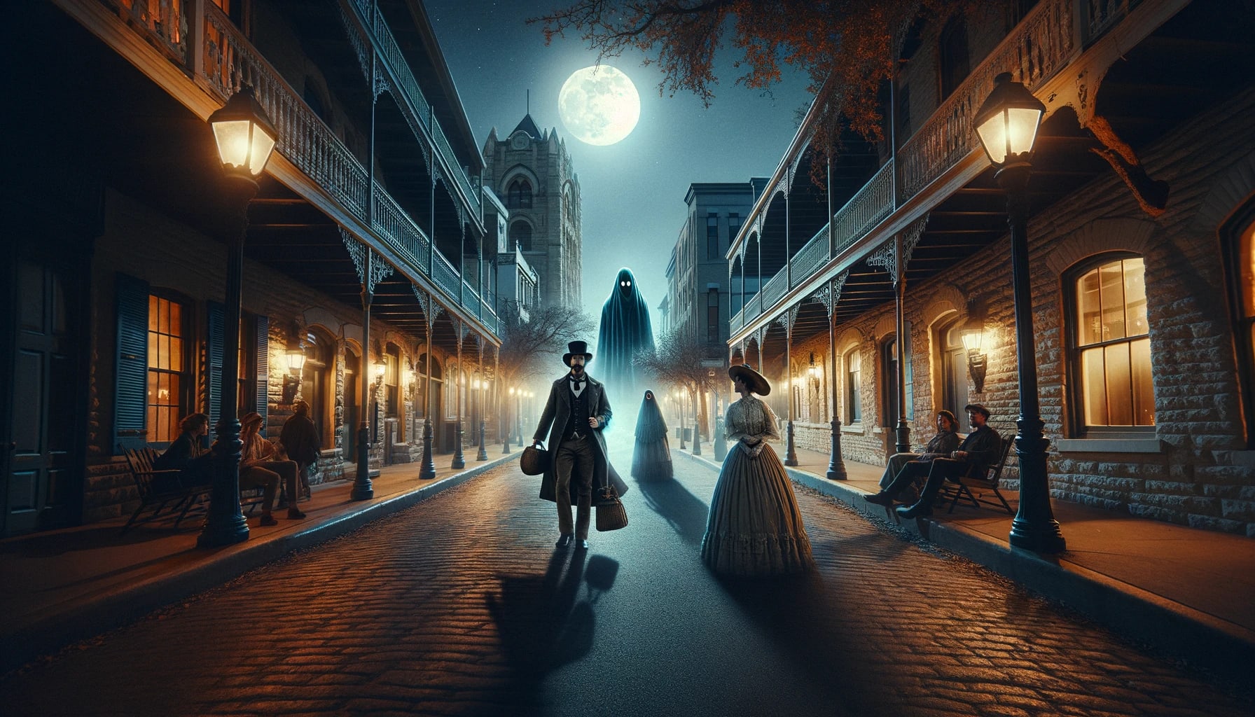Murder by Gaslight Ghost Tour - adults-only ghost tour through Austin's darkest history
