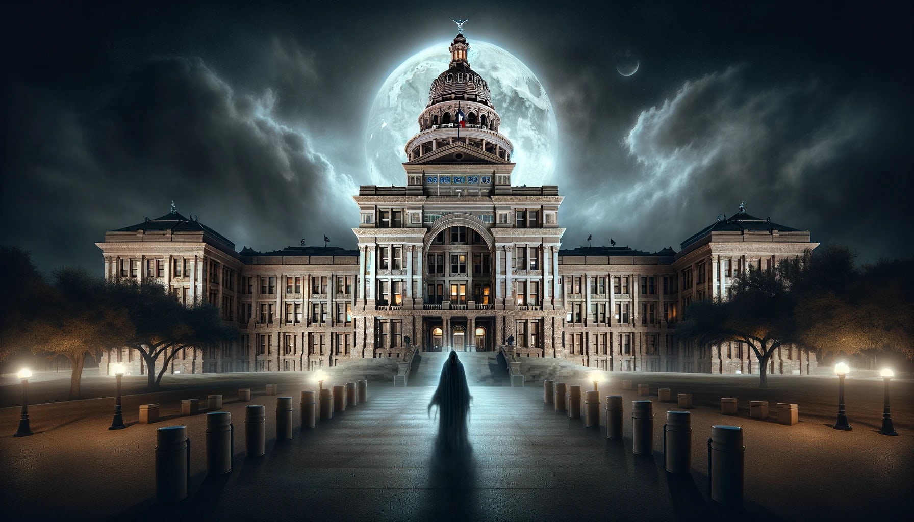 Austin cityscape at twilight - backdrop for Ghost City Tours