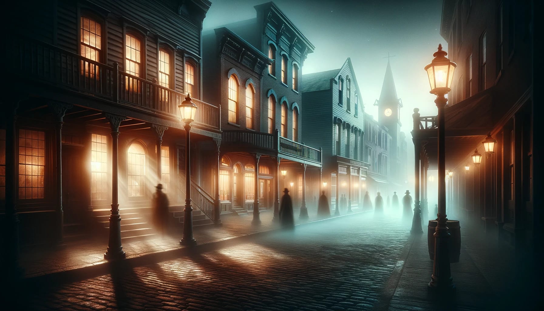 El Tour Fantasmas de Denver - grupo de tour de fantasmas explorando lugares embrujados de Denver de noche