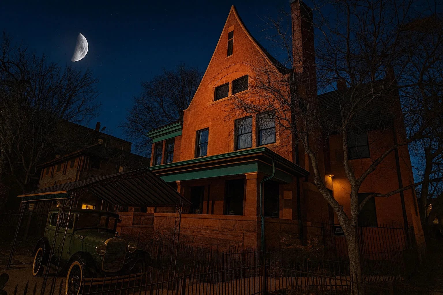 The Ghosts of the Peabody-Whitehead Mansion