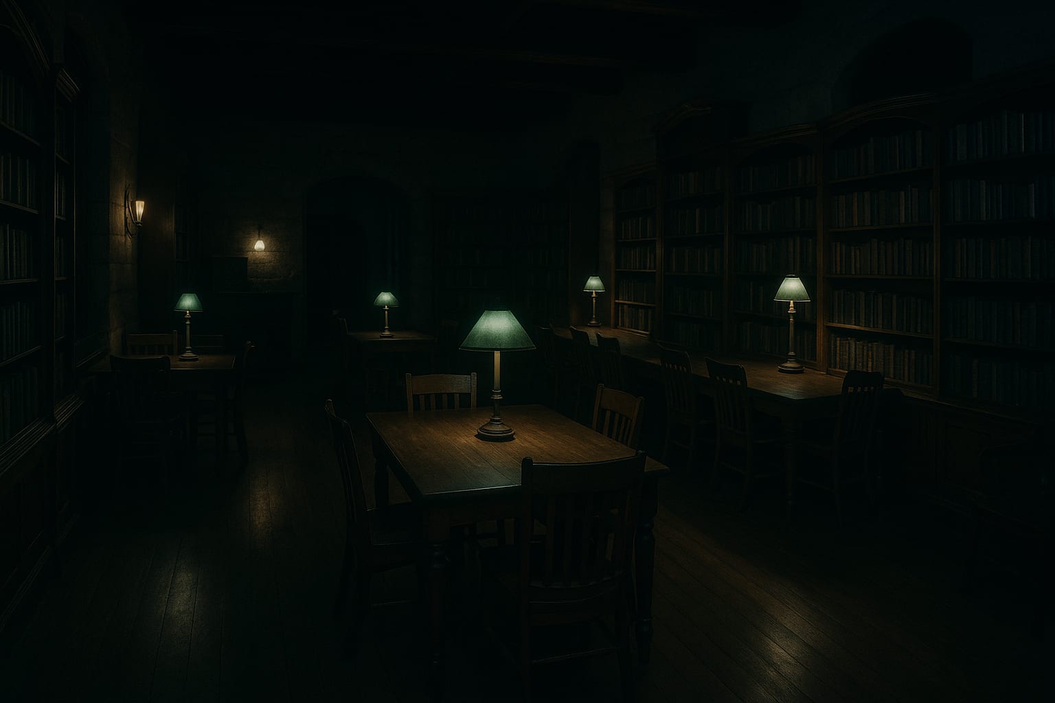 The Haunted County Library