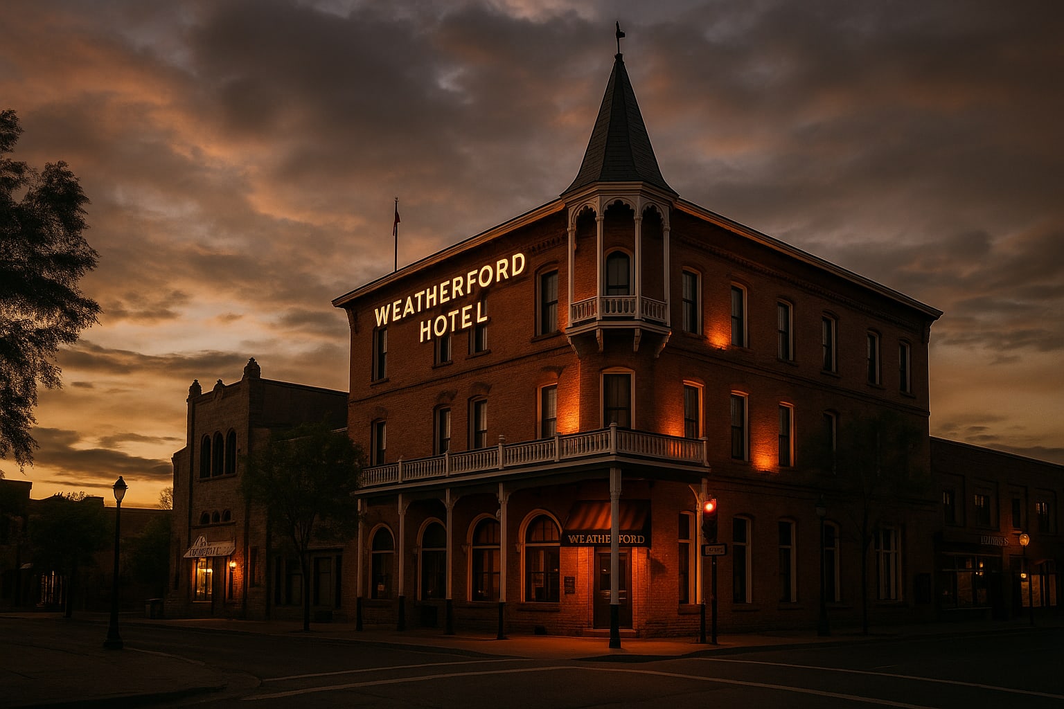 The Haunted Weatherford Hotel