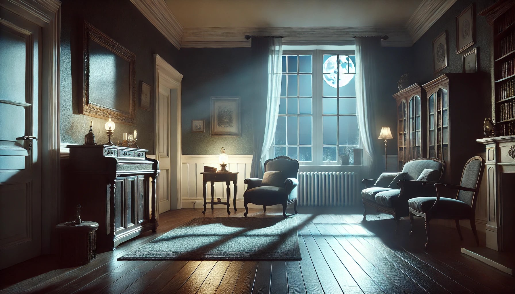 The Gettysburg Ghost Hunt - ghost tour group exploring haunted Gettysburg locations at night