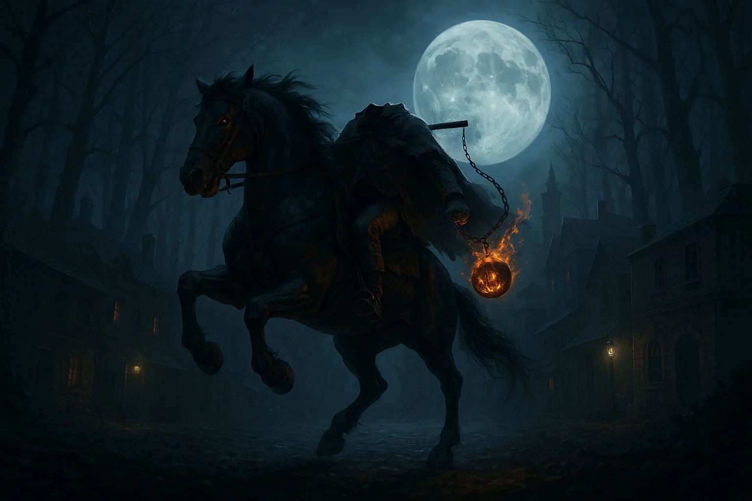 The Headless Horseman of Christmas Eve