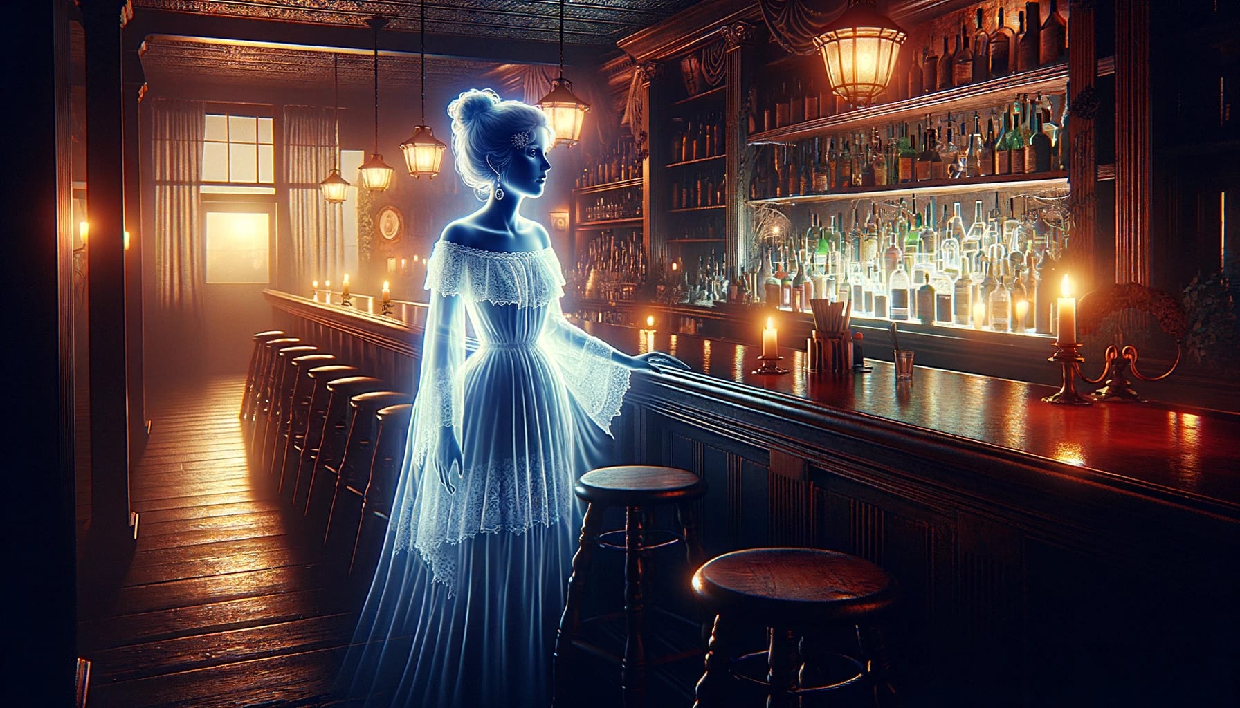 The Key West Haunted Pub Crawl - guests enjoying haunted pub crawl in historic Key West bars