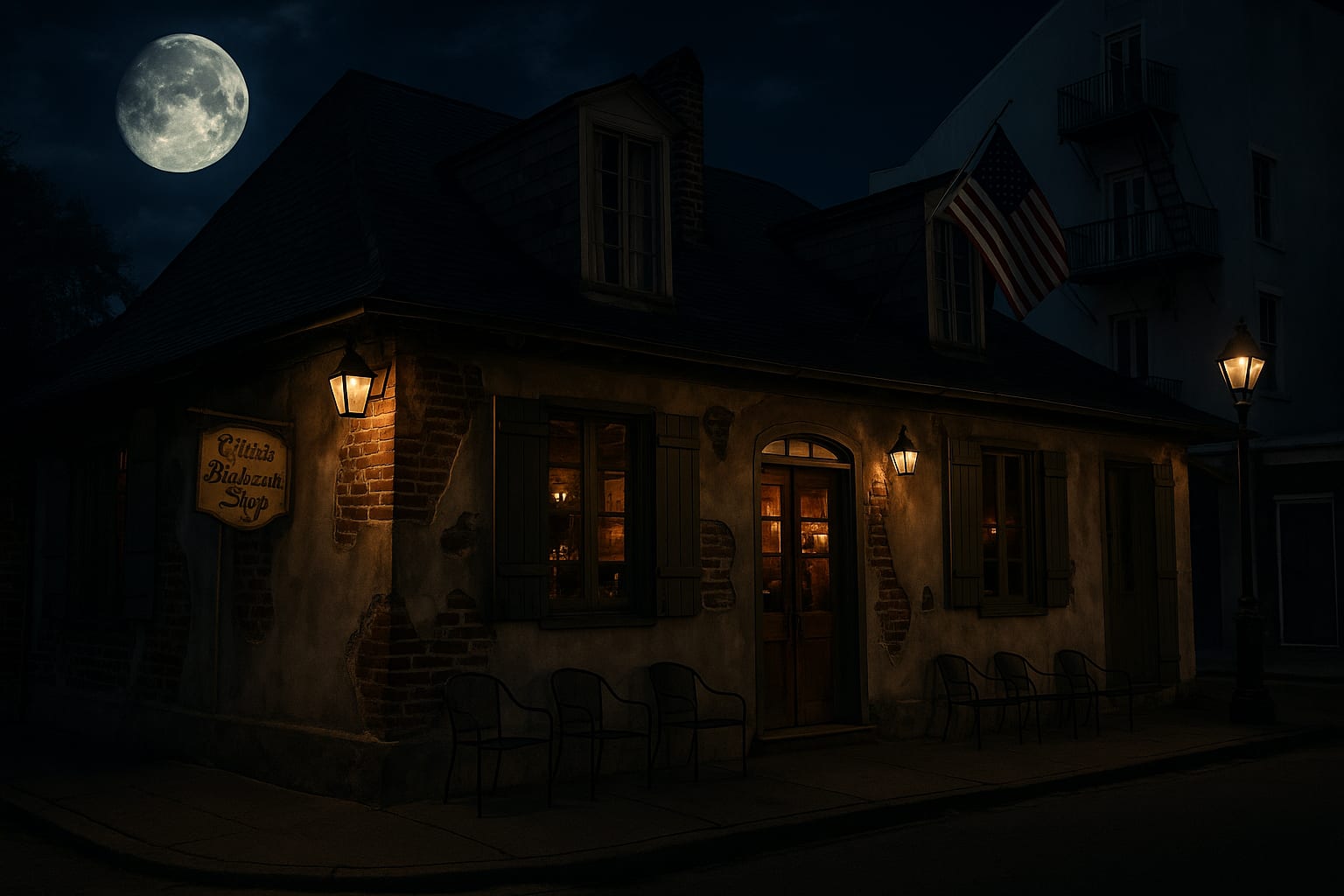 The Ghosts of Haunted Lafitte's Blacksmith Shop