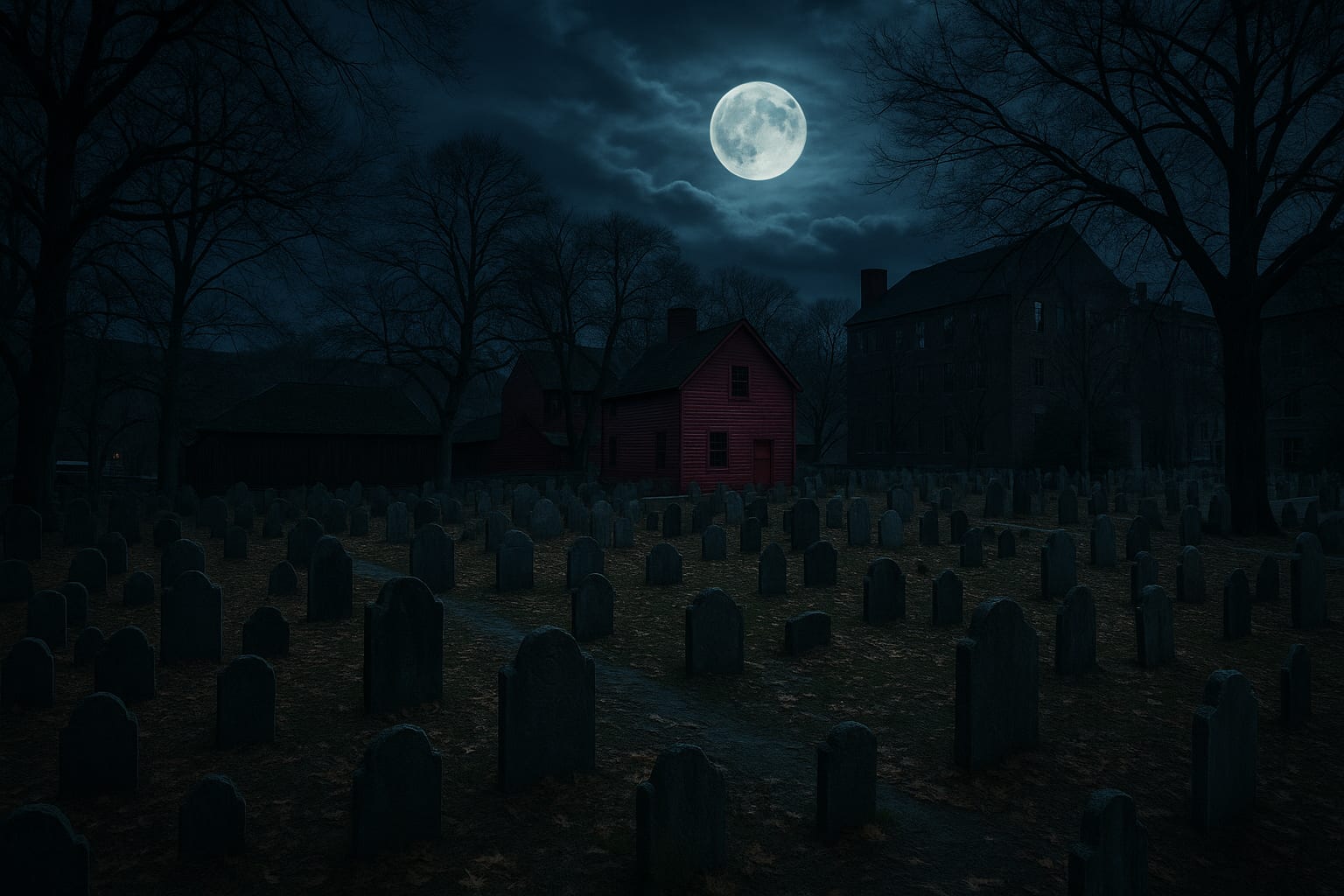 The Haunted Burying Point Cemetery