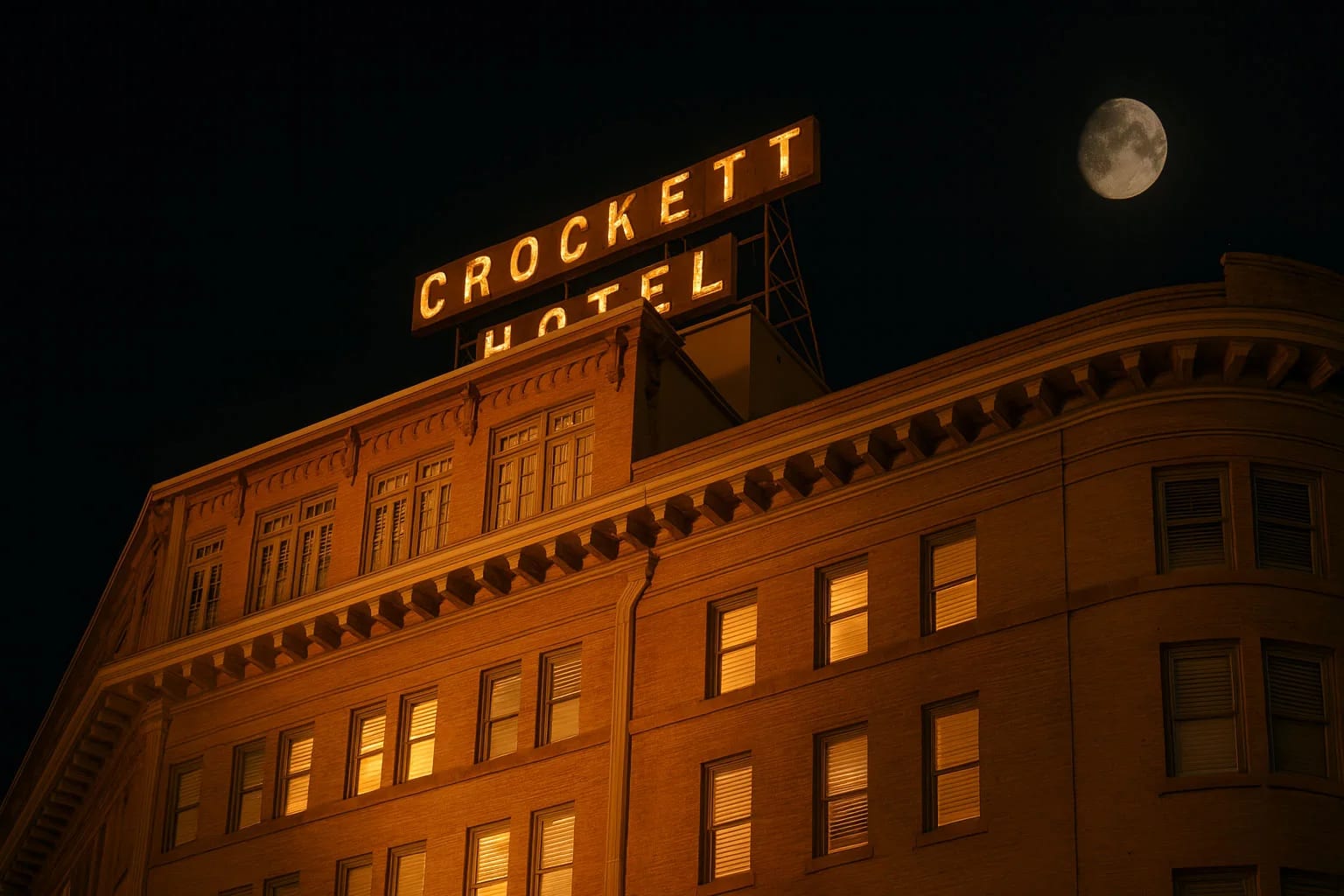 The Ghosts of the Crockett Hotel