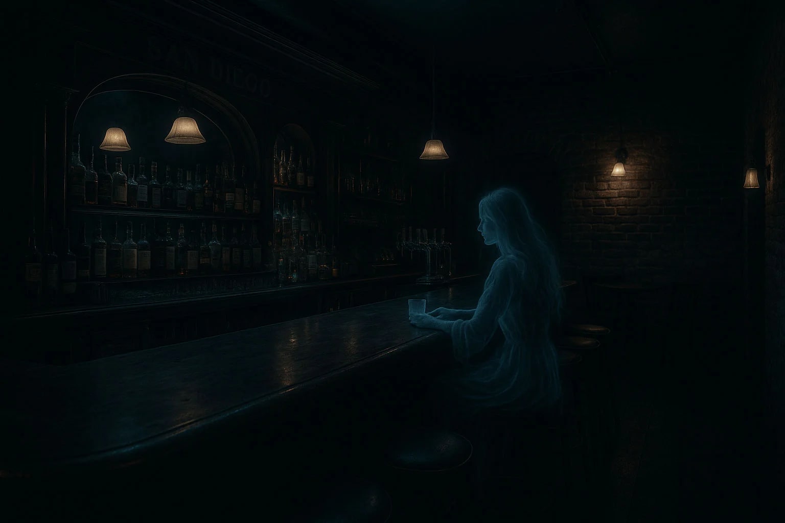 San Diego Haunted Pub Crawl - guests enjoying haunted pub crawl in downtown San Diego bars