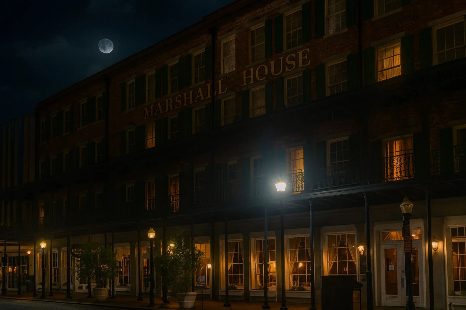 The Ghosts of the Haunted Marshall House Hotel