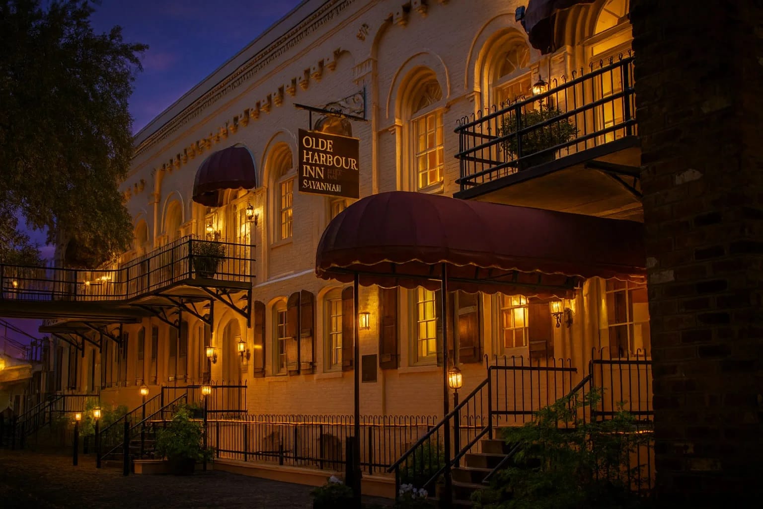 The Ghosts of the Haunted Olde Harbour Inn