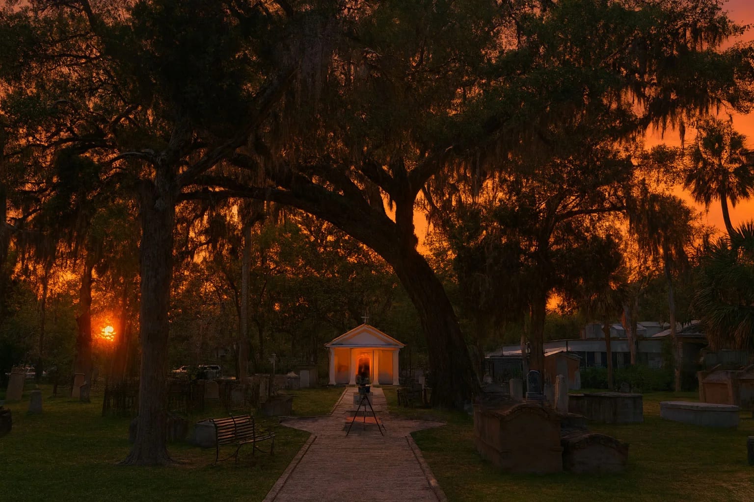 The Ghosts of Tolomato Cemetery