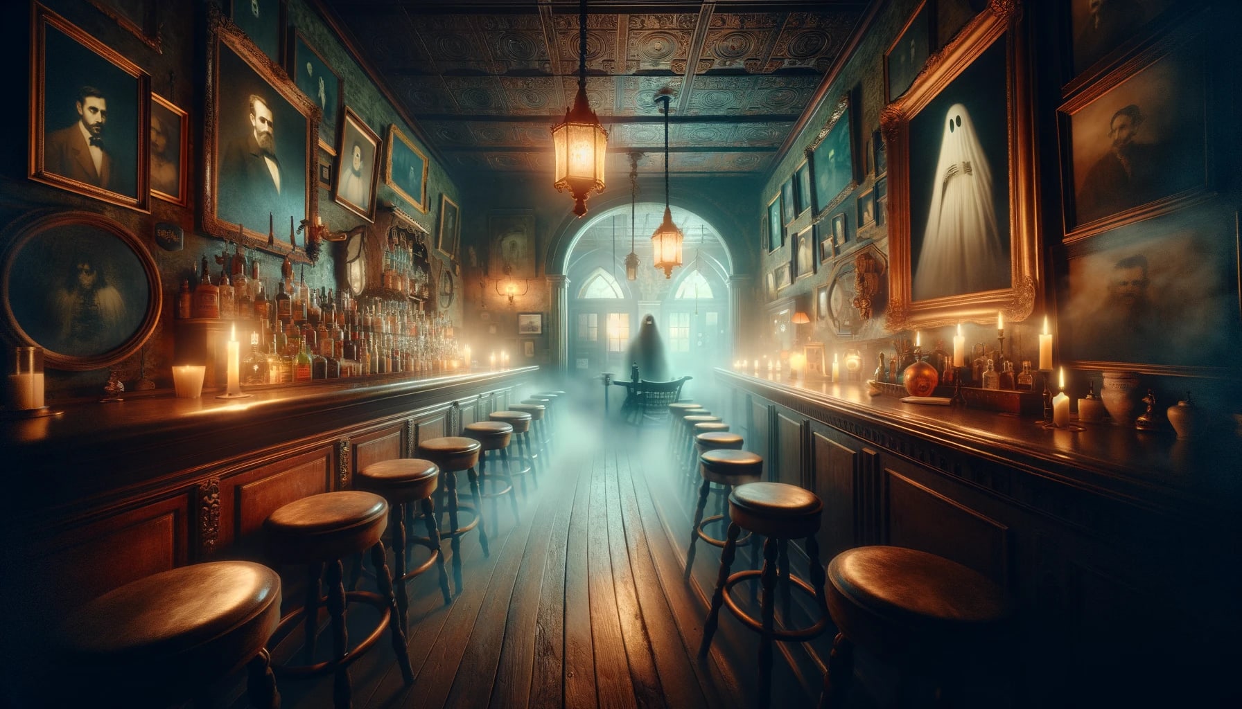 The St. Augustine Haunted Pub Crawl - guests enjoying haunted pub crawl in historic St. Augustine bars