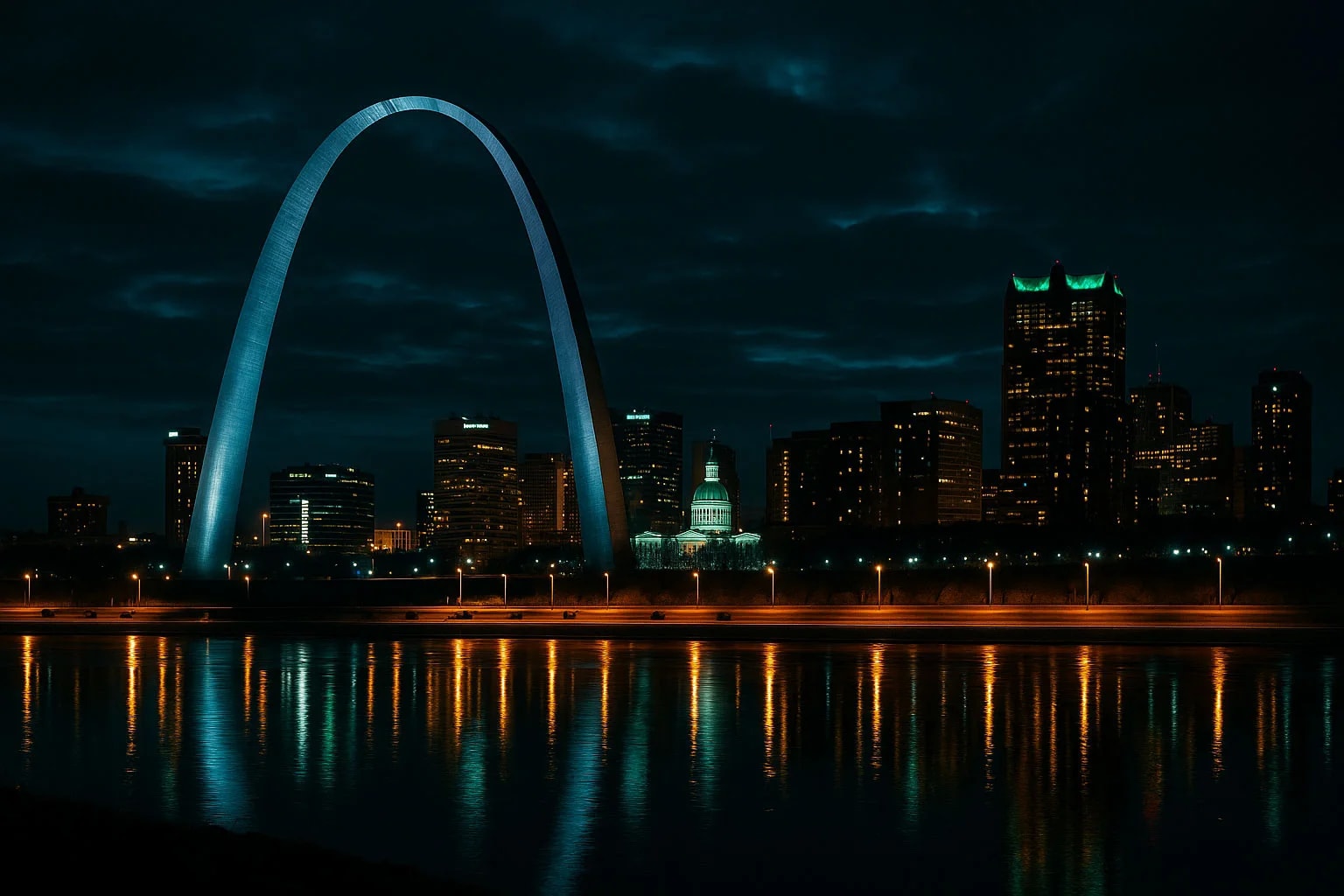 A historic part of St. Louis where you can join Ghost City Tours on a Ghost Tour