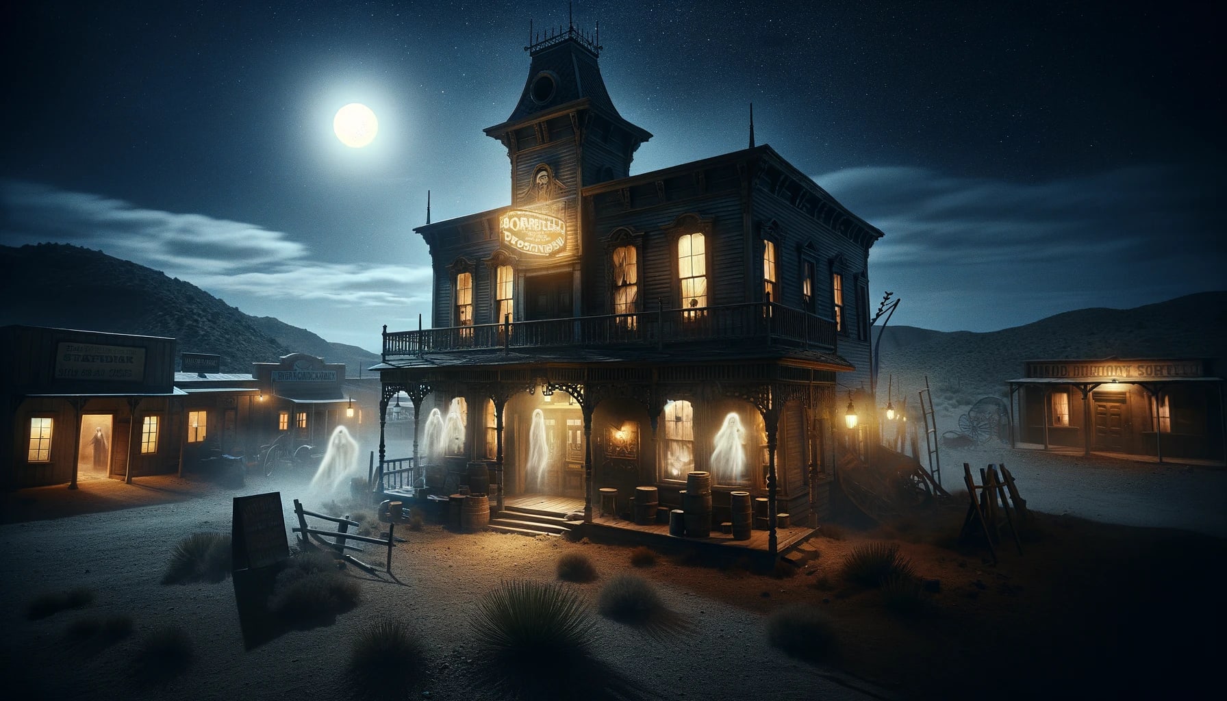 The Bullets and Bordellos Ghost Tour - adults-only ghost tour through Tombstone's darkest history