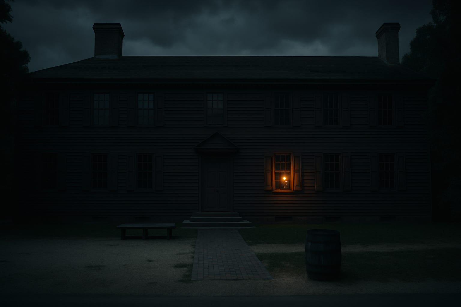 The Haunted Peyton Randolph House