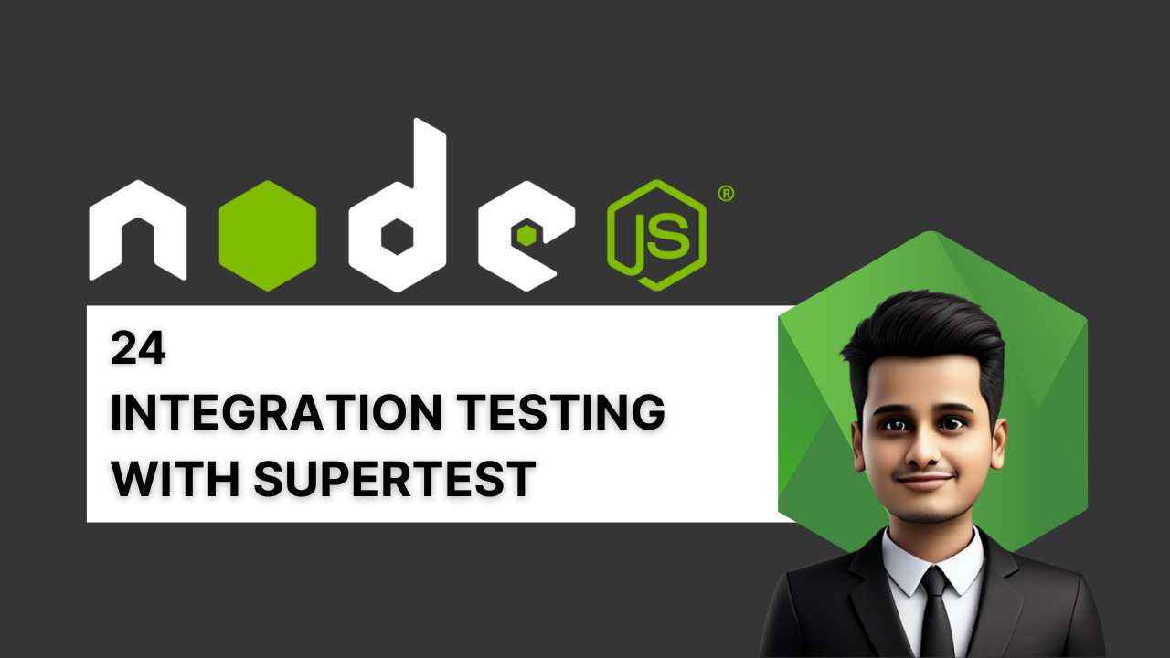 Integration Testing with Supertest