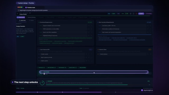 How system design practice works - a two-minute tour