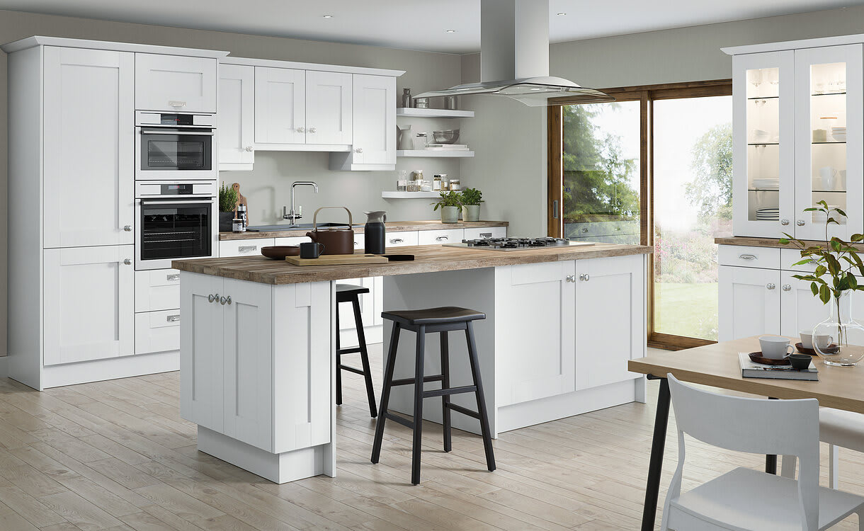 Pure White kitchen picture