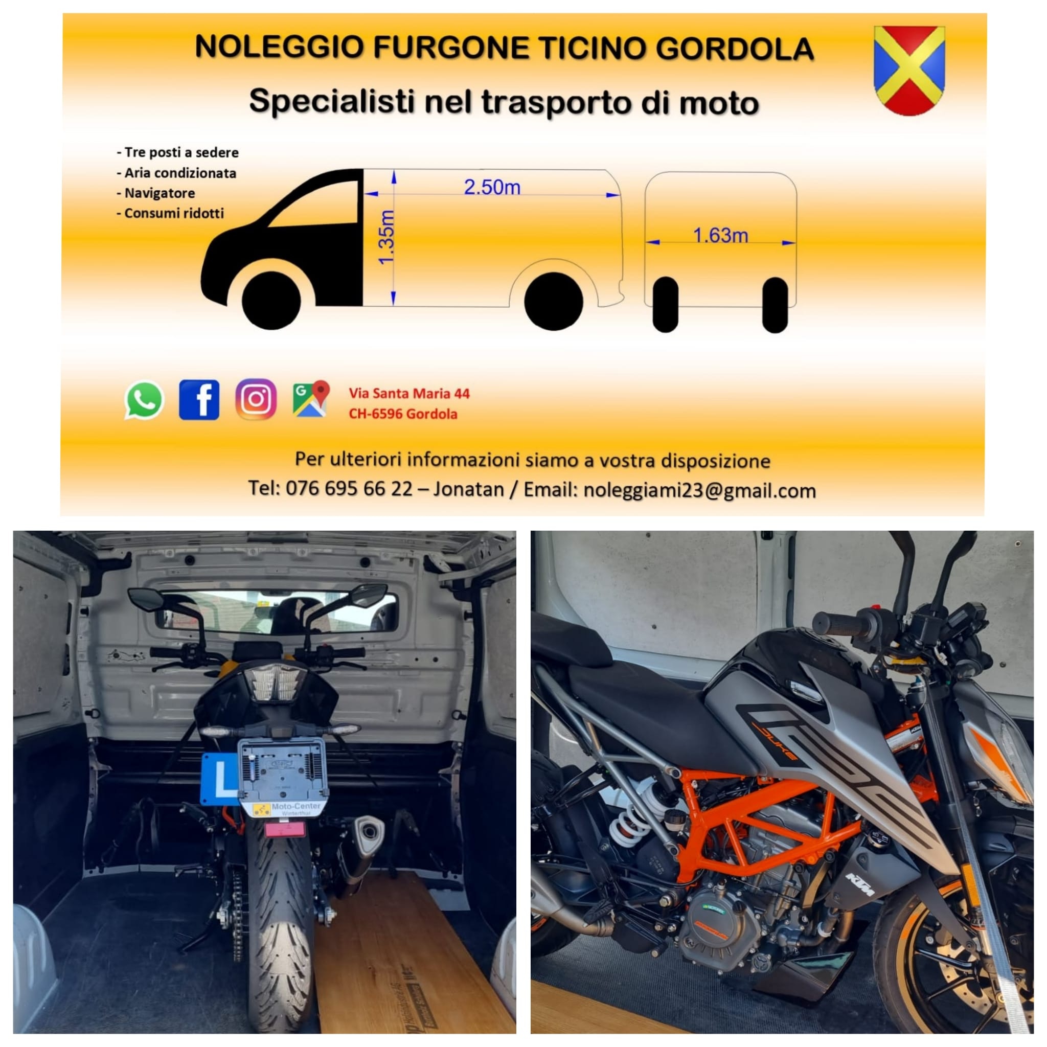 Noleggio Furgone Trasloca, Trasporta, Risparmia