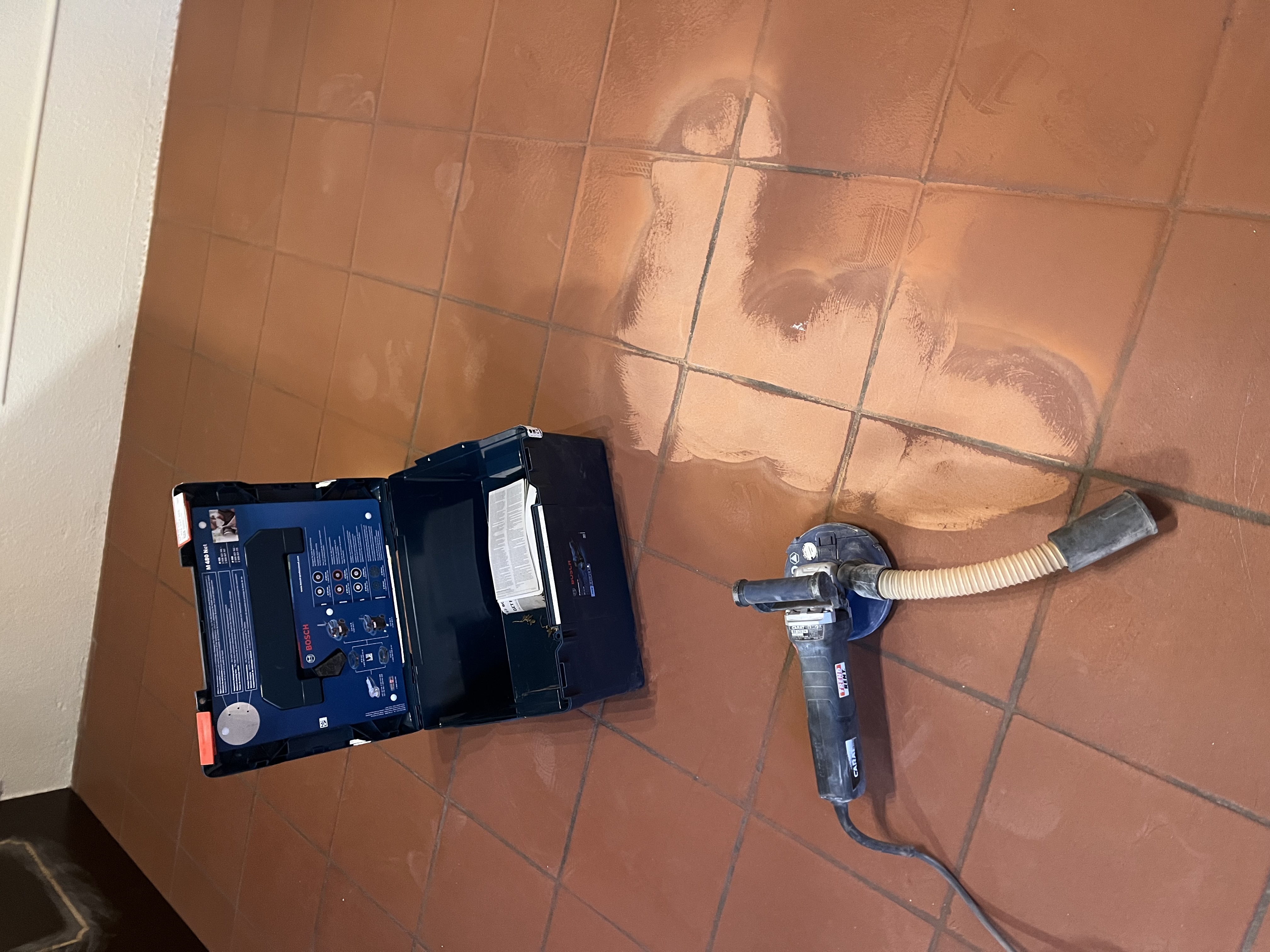 Lisciatura con disco diamentato
