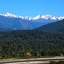 India's 3rd-largest national park, Namdapha, is known for its rich wildlife and biodiversity.