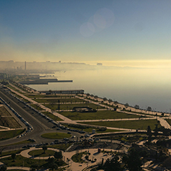 The Caspian Sea is the world's largest inland saltwater lake