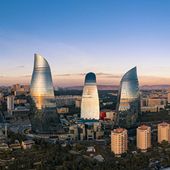 Flame Towers - A trio of iconic skyscrapers in Baku