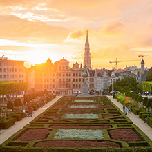 The central square of Brussels